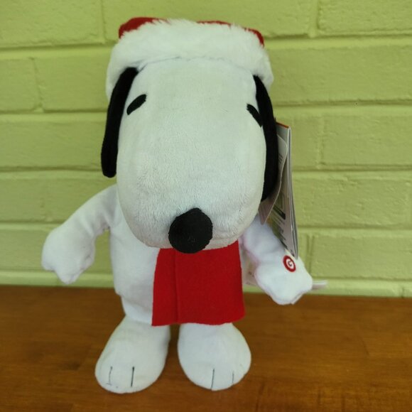 Peanuts Snoopy Santa Dancing Doll Toy Music 2013 Plays "Linus and Lucy" NEW T7 - Picture 3 of 8
